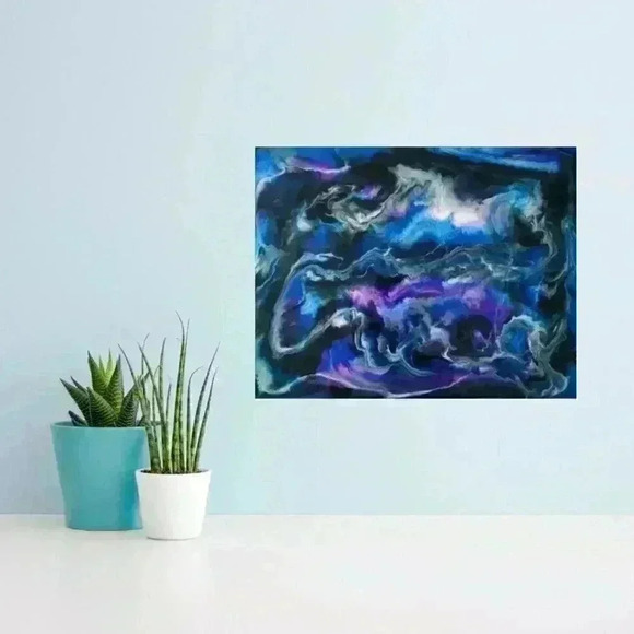 "Expansion" Resin Wall Art - Picture 5 of 5